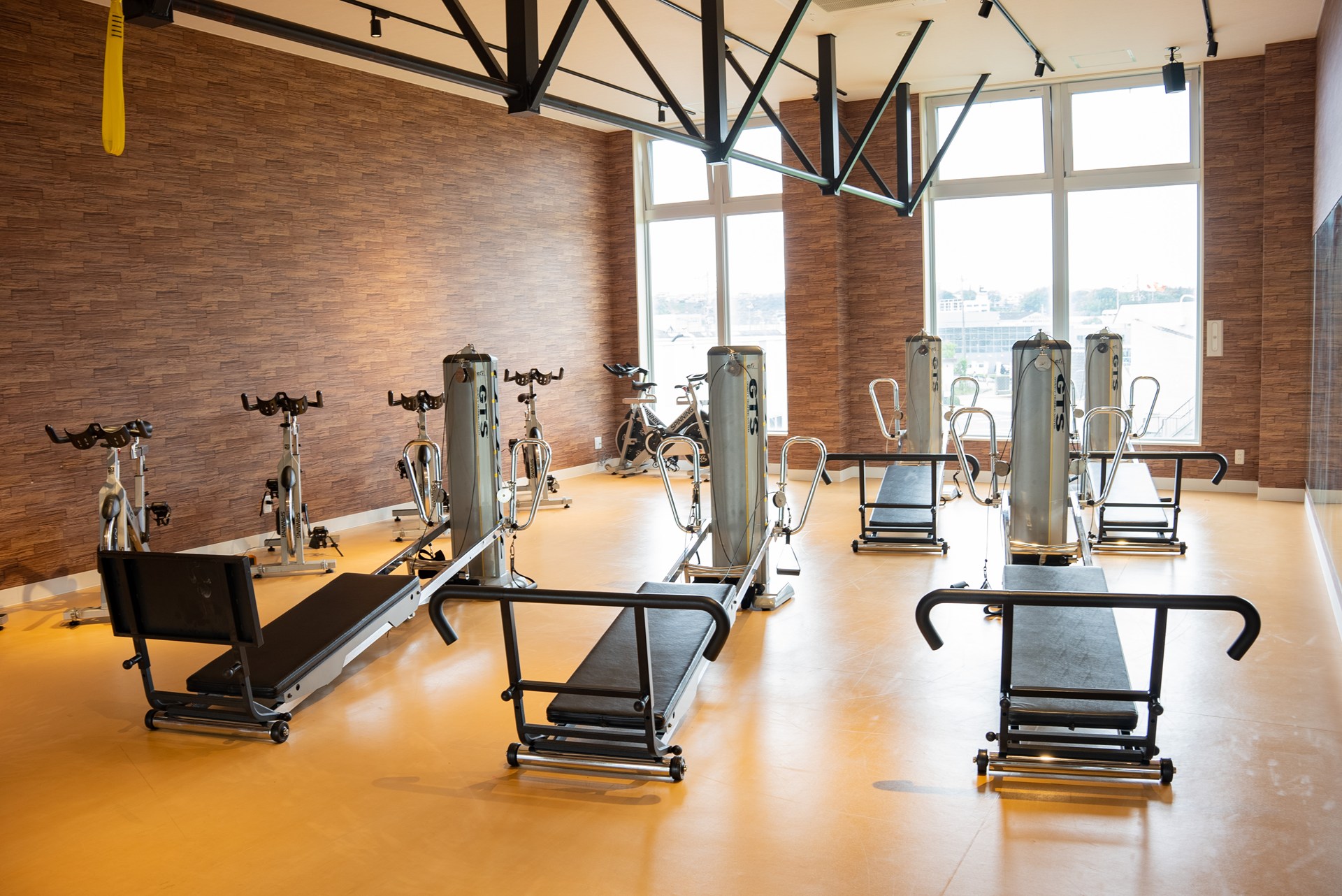 全身を効率よく整えることができるマシン