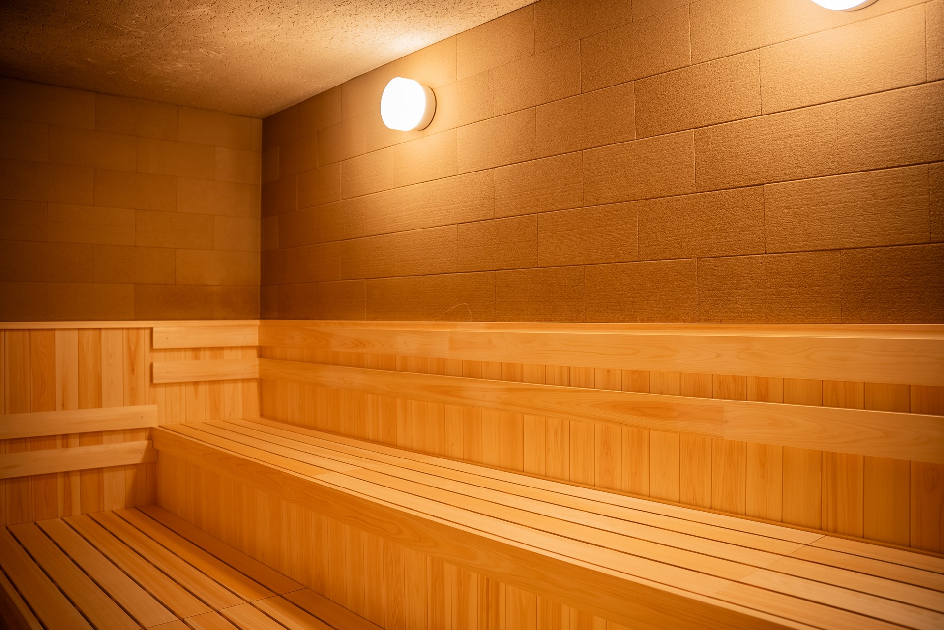 本格的な高温ドライサウナ