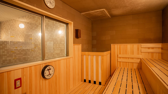 ドライサウナ内の写真